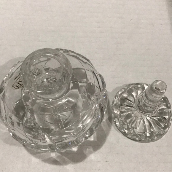 Vintage OFNAH Hand Cut Lead Crystal Perfume Bottle - Picture 2 of 7